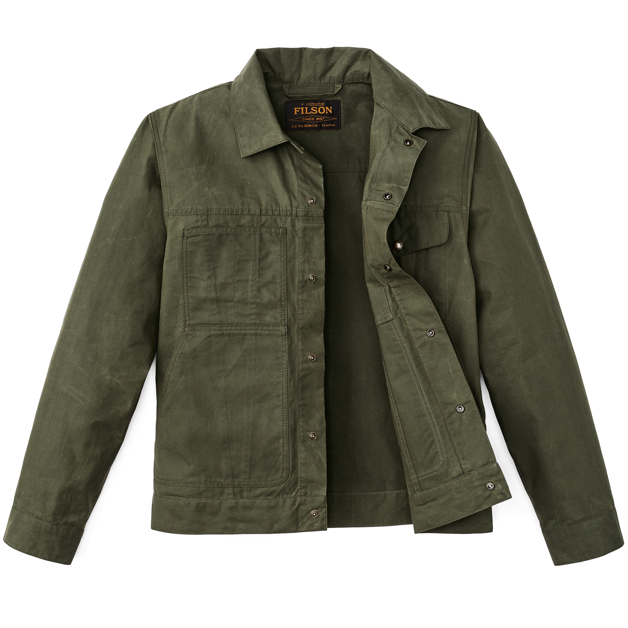 Ranger Short Cruiser Jacket - Olive - Image 3