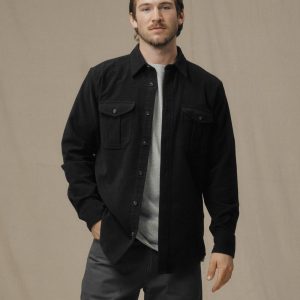Moleskin Seattle Shirt - Coal