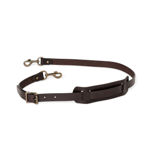 Bridle Leather Shoulder Strap - Brown