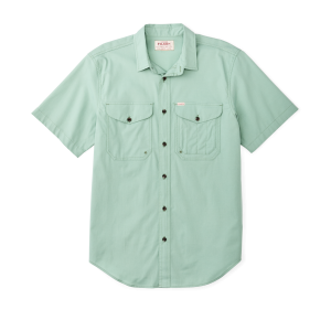 Twin Lakes Short Sleeve Sport Shirt - Granite Green