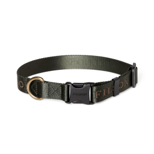 Nylon Dog Collar - Dark Timber