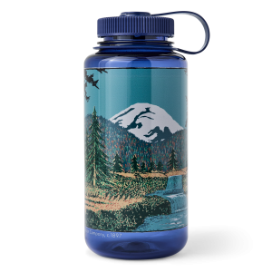 32-oz. Nalgene Bottle - Denim / Mountain