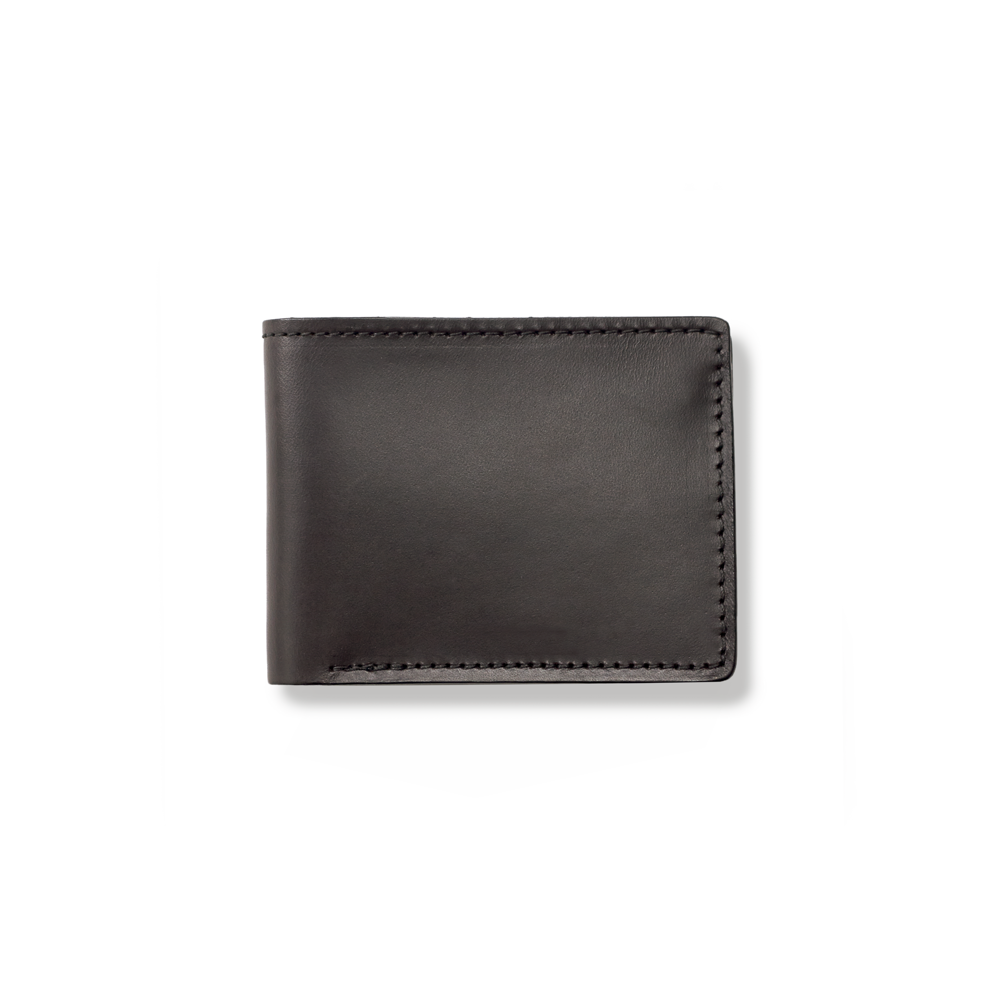 Bridle Leather Bi-fold Wallet - Brown Leather