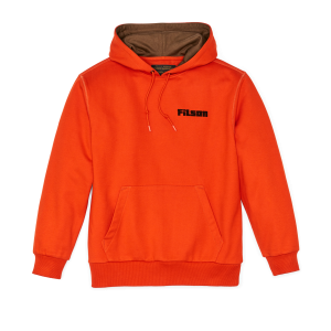 Prospector Graphic Hoodie - Flame / Grizzly