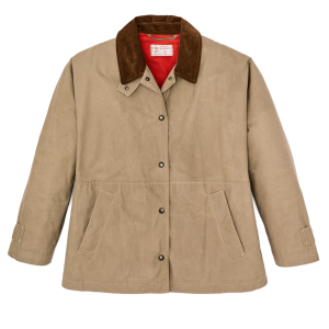 Women's Harbor Front Waxed Jacket - Marsh Tan